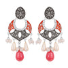 Sukkhi Glorious Pearl Mint Meena Collection Oxidised Earring for Women