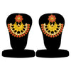 Sukkhi Glimmery Gold Plated Kundan Chandbali Earring For Women