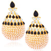 Sukkhi Excellent Gold Plated Pearl Dangle Earrings For Women