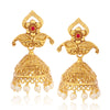 Sukkhi Fine Floral Jhumki Gold Plated Earring for women