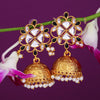 Sukkhi Sparkling Gold Plated Pearl Jhumki Earring For Women