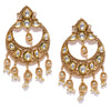 Sukkhi Elegant Gold Plated Chand Bali Earring for Women