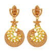 Sukkhi Designer Leafy Gold Plated Earring for Women