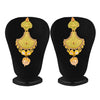 Sukkhi Modern Pearl Mint Meena Collection Gold Plated Earring for Women