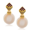 Sukkhi Excellent Gold Plated Pearl Dangle Earring For Women