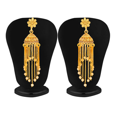 Sukkhi Alluring Floral Gold Plated Earring for Women