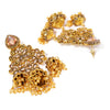 Sukkhi Wavy Gold Plated Dangle Jhumki Earring for Women