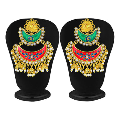 Sukkhi Appealing Kundan Gold Plated Earring for Women