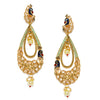 Sukkhi Shimmering Mint Collection Peacock Earring for Women