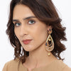 Sukkhi Shimmering Mint Collection Peacock Earring for Women