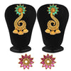 Sukkhi Tibale Floral Changeable Gold Plated Earring for Women