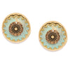 Sukkhi Dazzling Mint Collection Gold Plated Earring for Women