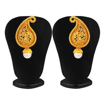 Sukkhi Sober Pearl Gold Plated Earring for Women