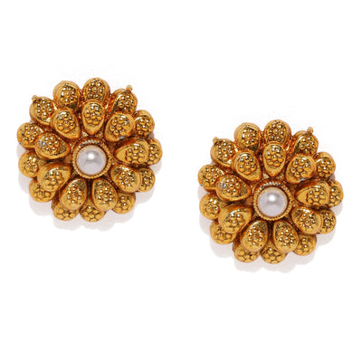 Sukkhi Glorious Gold Plated Stud Earring for Women