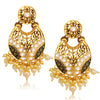 Sukkhi Vintage LCT Gold Plated Pearl Chandelier Earring For Women