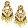 Sukkhi Splendid LCT Gold Plated Pearl Chandelier Earring For Women