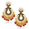 Sukkhi Glimmery LCT Gold Plated Chandelier Earring For Women
