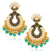 Sukkhi Sparkly LCT Gold Plated Chandelier Earring For Women