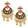 Sukkhi Exclusive LCT Gold Plated Pearl Chandbali Earring For Women