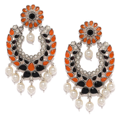 Sukkhi Spectacular Oxidised Plated Chand Bali Earring for Women
