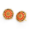 Sukkhi Blossomy LCT Gold Plated Pearl Stud Earring For Women
