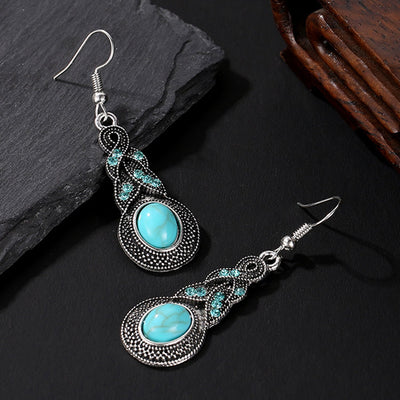 Sukkhi Modern Tribal Artificial Stone Rhodium Plated Earring for Women