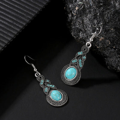 Sukkhi Modern Tribal Artificial Stone Rhodium Plated Earring for Women