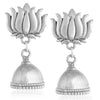 Sukkhi Lavish Oxidised Lotus Jhumki Earring For Women