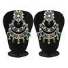 Sukkhi Beguiling Oxidised Kundan Chand Bali Earring for Women