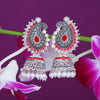 Sukkhi Fascinating Oxidised Paisley Mint Collection Pearl Jhumki Earring For Women