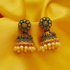 Sukkhi Beautiful Gold Plated Mint Collection Pearl Jhumki Earring For Women