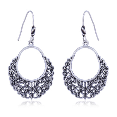 Sukkhi Delightful Oxidised Dangle Earring For Women