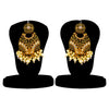 Sukkhi Sparkly LCT Gold Plated Pearl Chandbali Earring For Women