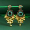 Sukkhi Glorious LCT Gold Plated Pearl Chandelier Earring For Women