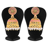 Sukkhi Eye-Catchy Gold Plated Mint Collection Pearl Jhumki Earring For Women