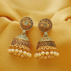 Sukkhi Shimmering Gold Plated Mint Collection Pearl Jhumki Earring For Women
