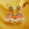 Sukkhi Astonish Mint Collection Pearl Oxidised Jhumki Earring For Women