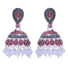 Sukkhi Dazzling Mint Collection Pearl Oxidised Jhumki Earring For Women