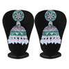 Sukkhi Excellent Oxidised Mint Collection Pearl Jhumki Earring For Women