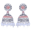 Sukkhi Graceful Oxidised Mint Collection Pearl Jhumki Earring For Women