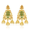 Sukkhi Spectacular LCT Gold Plated Pearl Meenakari Chandelier Earring For Women