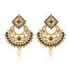 Sukkhi Glorious LCT Gold Plated Pearl Floral Chandbali Earring For Women