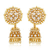 Sukkhi Spectacular Kundan Gold Plated Pearl Jhumki Earring For Women