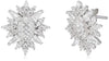 Sukkhi Charming Silver Plated Floral Stud Earring For Women