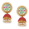 Sukkhi Astonish Gold Plated Pearl Jhumki Earring for Women