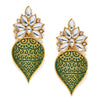 Sukkhi Graceful Gold Plated Mint Collection Dangle Earring for Women