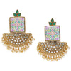 Sukkhi Astonish Kundan Gold Plated Pearl Chandelier Earring for Women