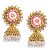 Sukkhi Beguiling Gold Plated Pearl Jhumki Earring for Women