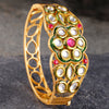 Sukkhi Sleek Gold Plated Kundan Kada For Women