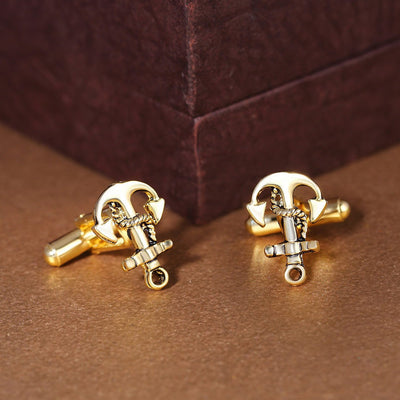 Sukkhi Modish Gold Plated Lapel Pin for men